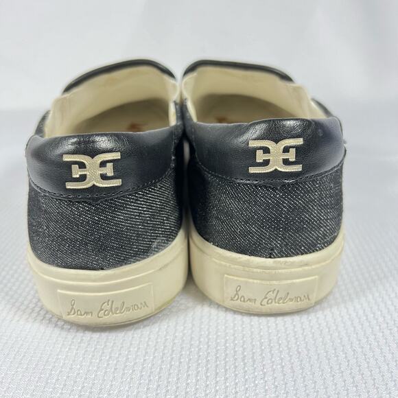 SAM EDELMAN Evelina Pear Apple Jeweled Embroidered Sneaker Women 9 - Picture 6 of 14